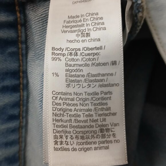 Madewell Jeans 27 Perfect Vintage High Rise Ankle Torrance Wash Denim MD654 - Picture 8 of 9